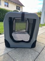 Praktische Transportbox für Hunde oder Katzen, Grau