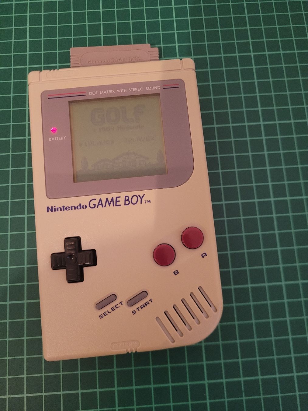 Nintendo Konsolen: Nintendo Game Boy Grey, original with 2 games! – Gebraucht aus Meyrin von Retro-GZ 1