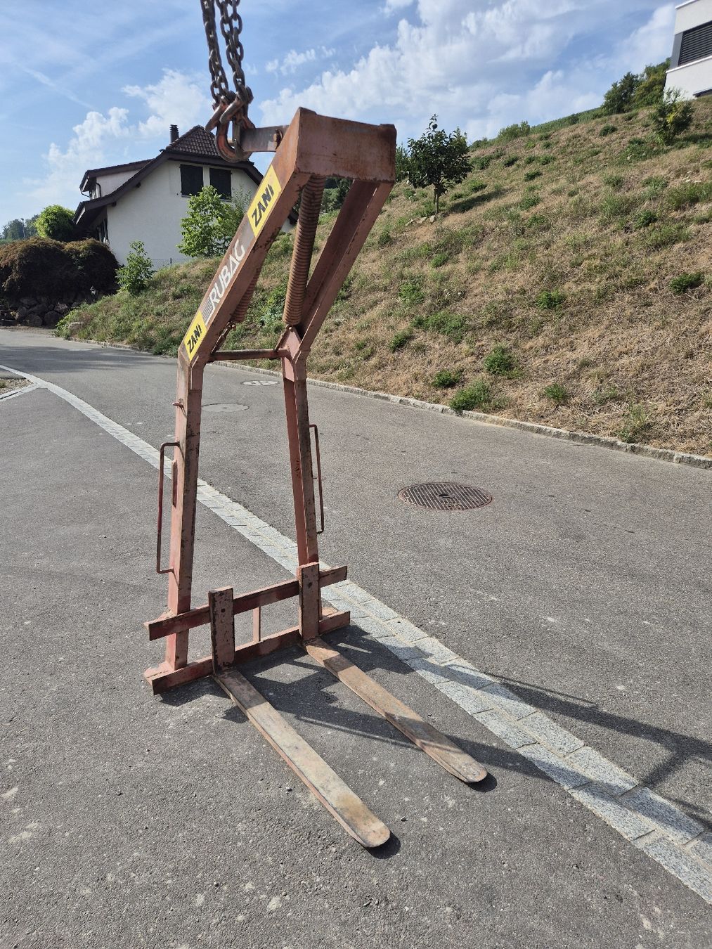 Kräne: Rubag Krangabel Palettengabel ab CHF 1.- – Gebraucht aus Buchs ZH von lukas_6708 1