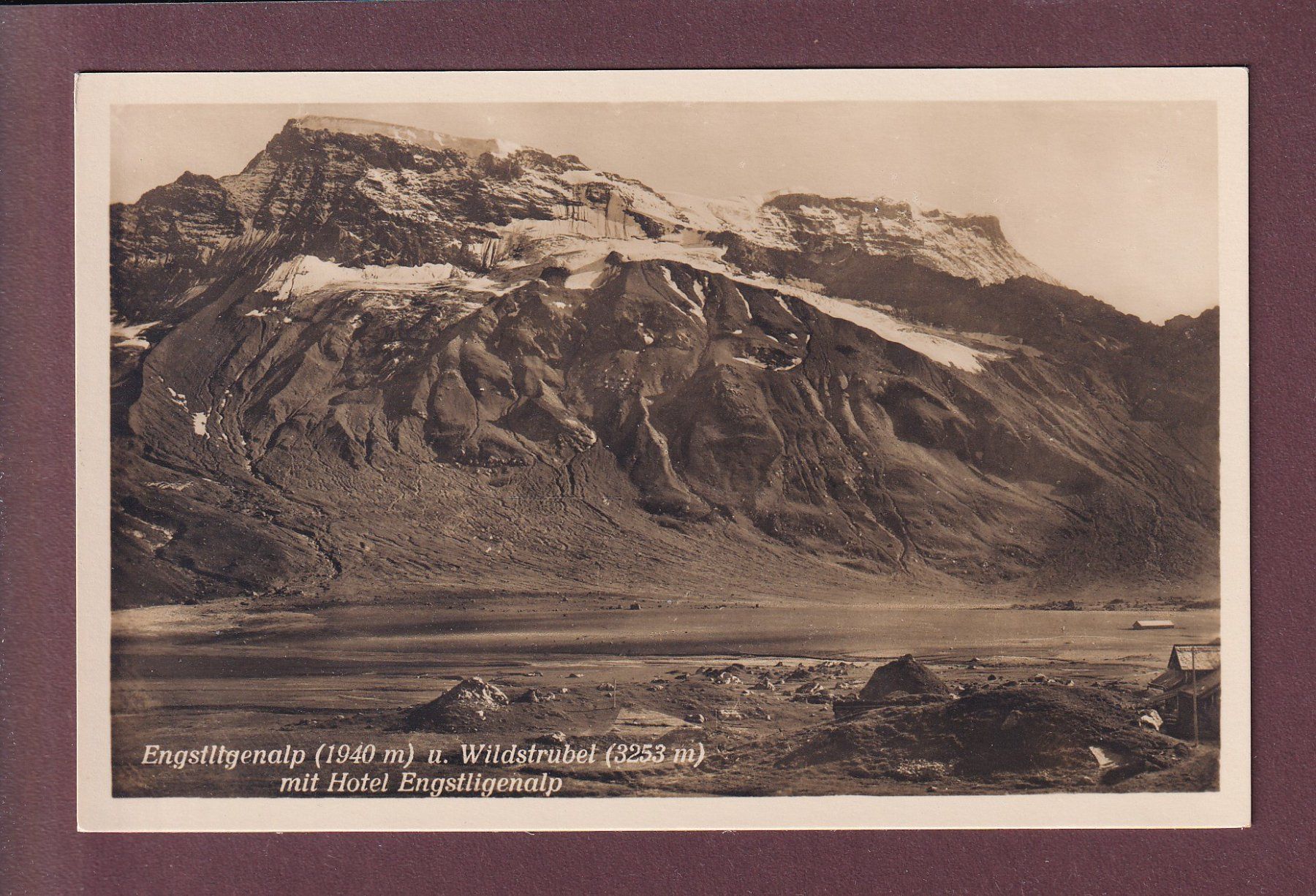 Cartes postales: ENGSTLIGENALP - Wildstrubel – D'occasion à Pully par nicecards