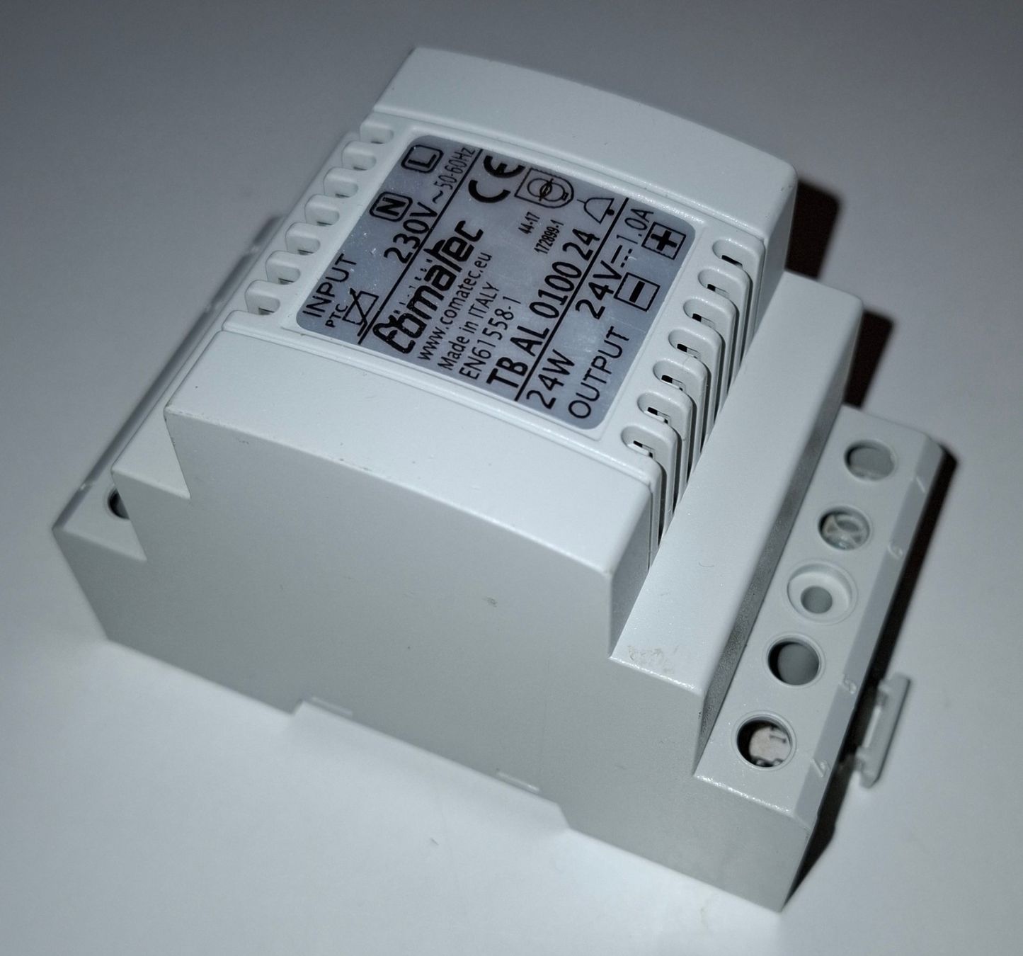 Componenti elettronici: Comatec EB/AP-Sonnerietransformator 230VAC/24VDC 24VA – Usato da St. Gallen venduto da WWL 1
