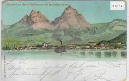Brunnen mit Mythen - Gesichter im Berg