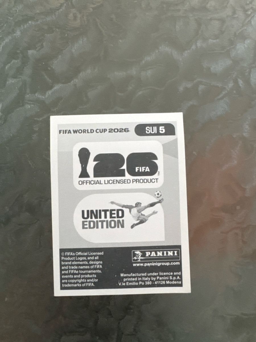 Panini Carte collezionabili: Panini SUI 5 – Nuovo (secondo la descrizione) da Zürich venduto da th_e 1