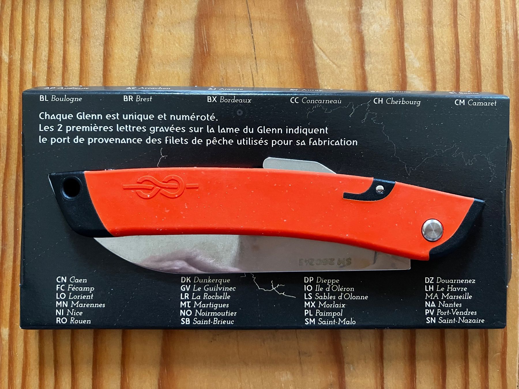 Coltelli tascabile: Nachhaltiges Seemanns Messer Le Glenn – Nuovo e nell'imballaggio originale da Uitikon Waldegg venduto da bac_6xcs 2