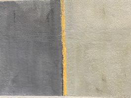 Bild grau gold modern Unikat Papierkunst 60x40