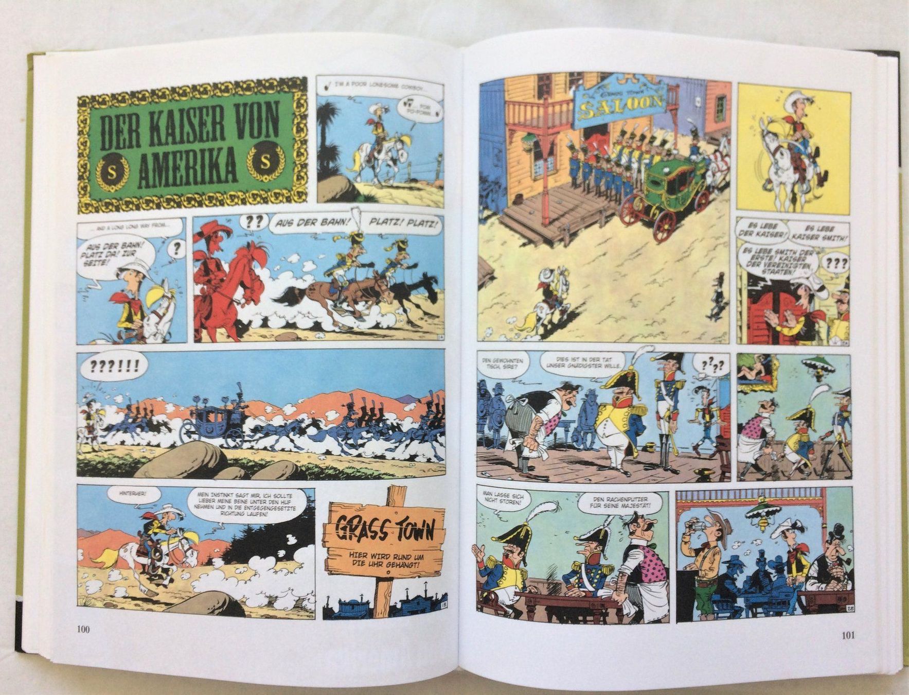 Fumetti: BILD - COMIC-Bibliothek - Band 3 - LUCKY LUKE – Usato da Schaffhausen venduto da durruti 5