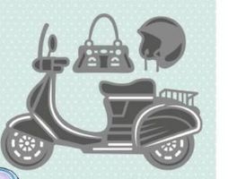 Stanzschablonen-Set Vespa NEU