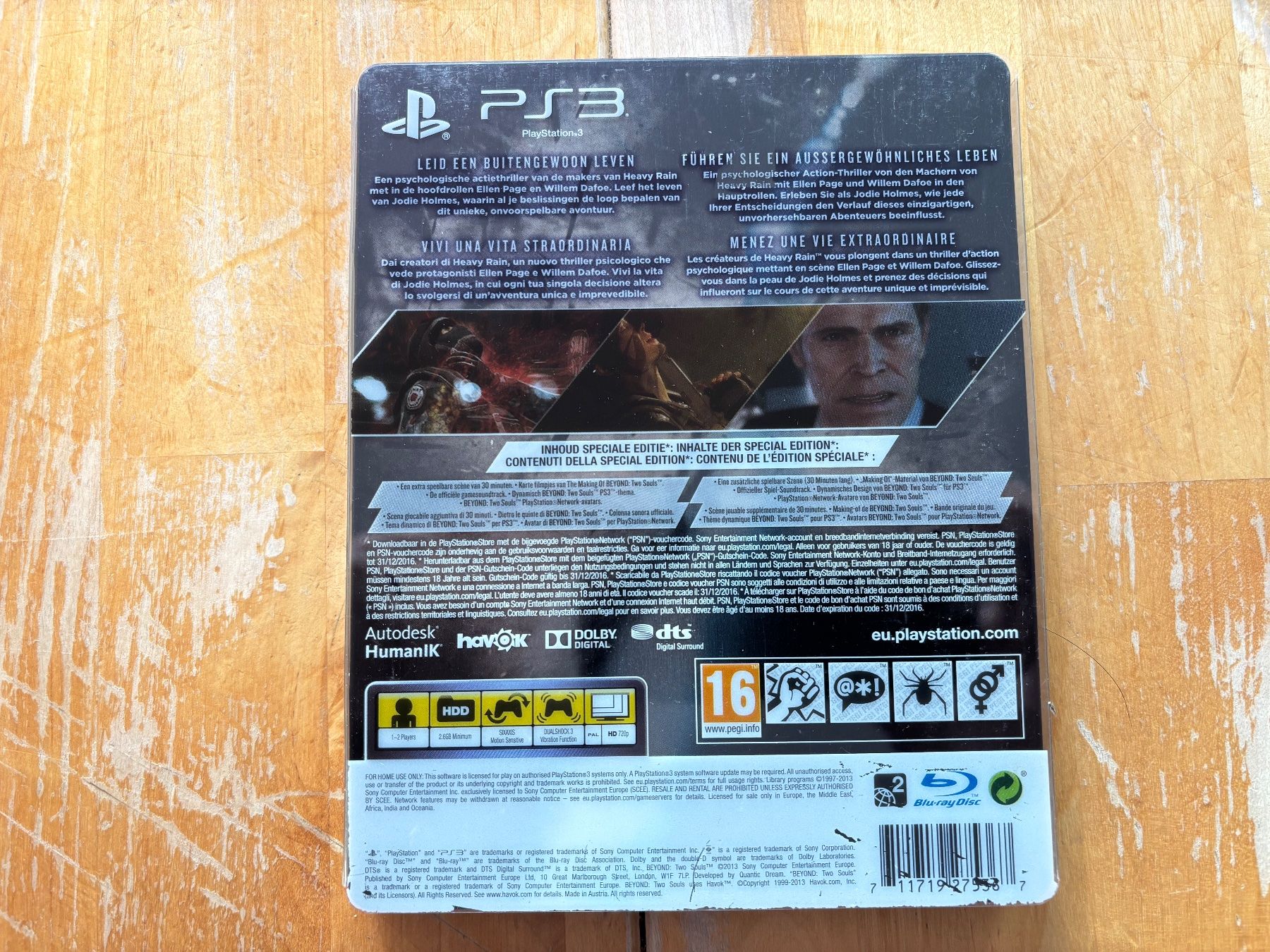 Giochi: Beyond Two Souls (mit Steelbook) CIB – Usato da Frenkendorf venduto da gelbeZinnie 3
