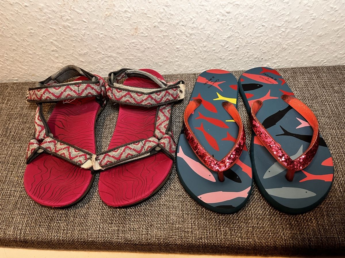 Teva Scarpe per ragazze: Teva Sandals & Flip Flops measure 19cm – Usato da Genève venduto da dmt_y25y