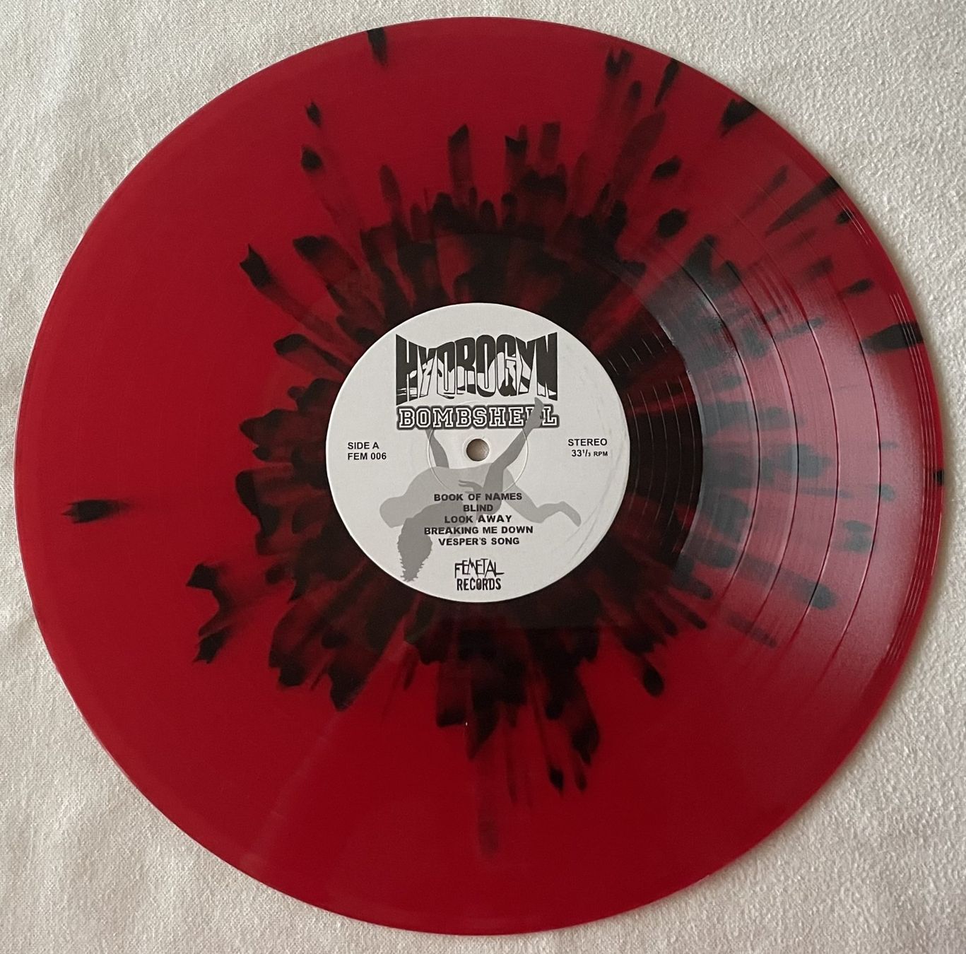 Dischi in vinile: Hydrogyn – Bombshell - Red/Black Splatter Vinyl - 2008 – Nuovo (secondo la descrizione) da Uster venduto da Zardodel 2