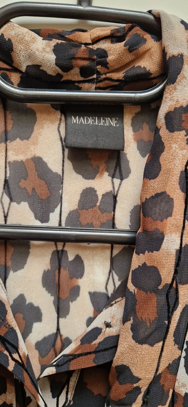 Madeleine Camicette: Madeleine Bluse, Gr. S, Leo-Look, neuwertig – Usato da Urdorf venduto da sab_hz2z 3