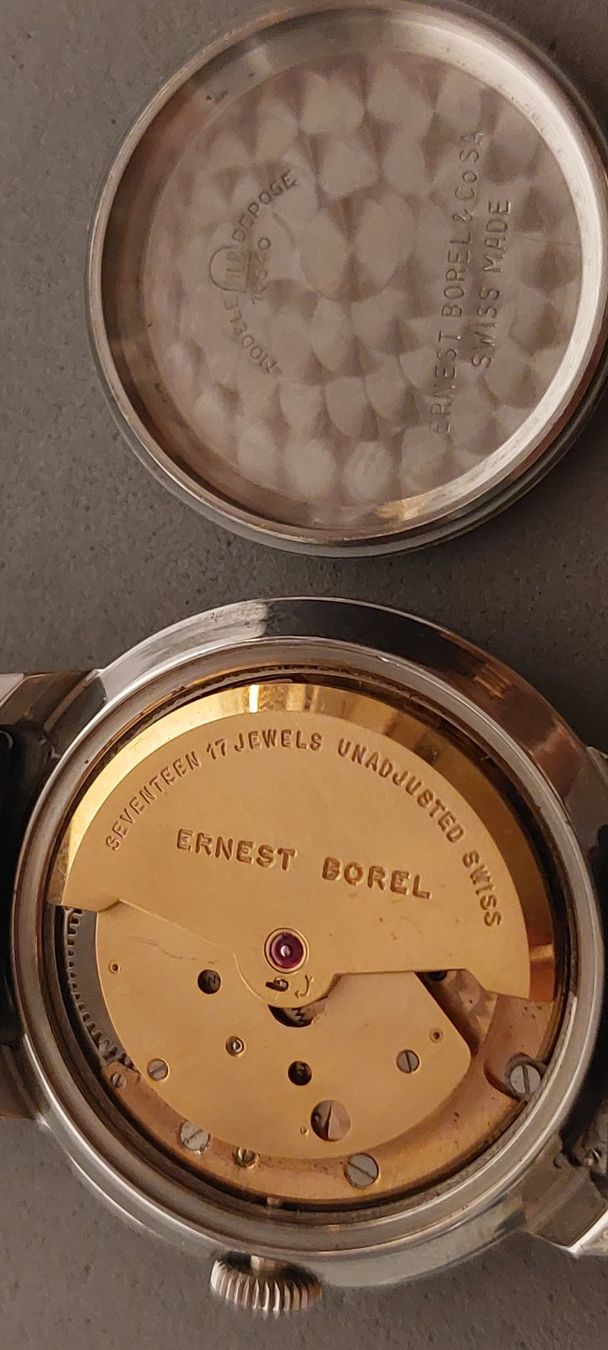 Swiss Orologi: Belle montre Automatic Ernest Borel Society défectueuse – Difettoso da Rolle venduto da mro_5nyk 9