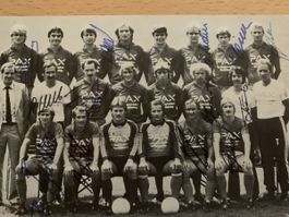 FC Basel Autogrammkarte 1982/83