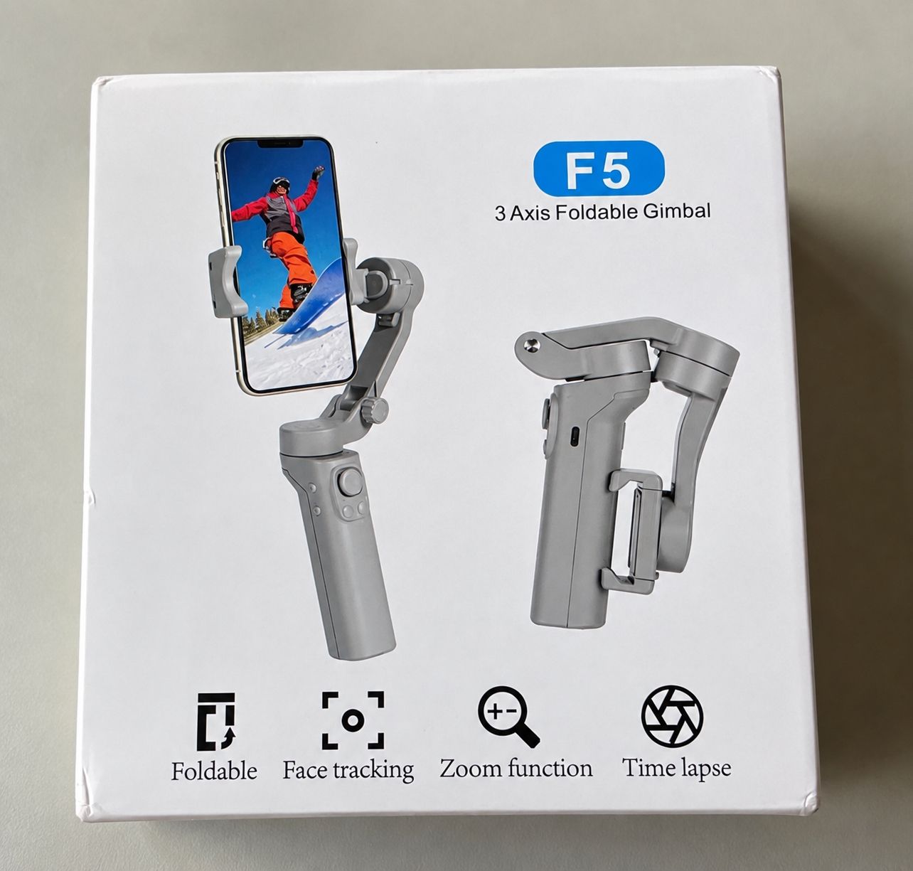 Axis Halterungen: F5 3-Axis Foldable Handheld Gimbal – Neu (gemäss Beschreibung) aus Gisikon von Michael_Lu