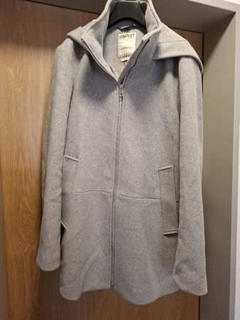 Esprit Wintermantel, grau, Gr. XL