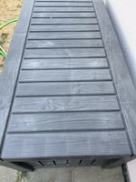Gartenbox Aufbewahrungsbox Truhe Outdoor Grau gebraucht gute