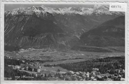 Montana - Ausblick auf Rhonetal