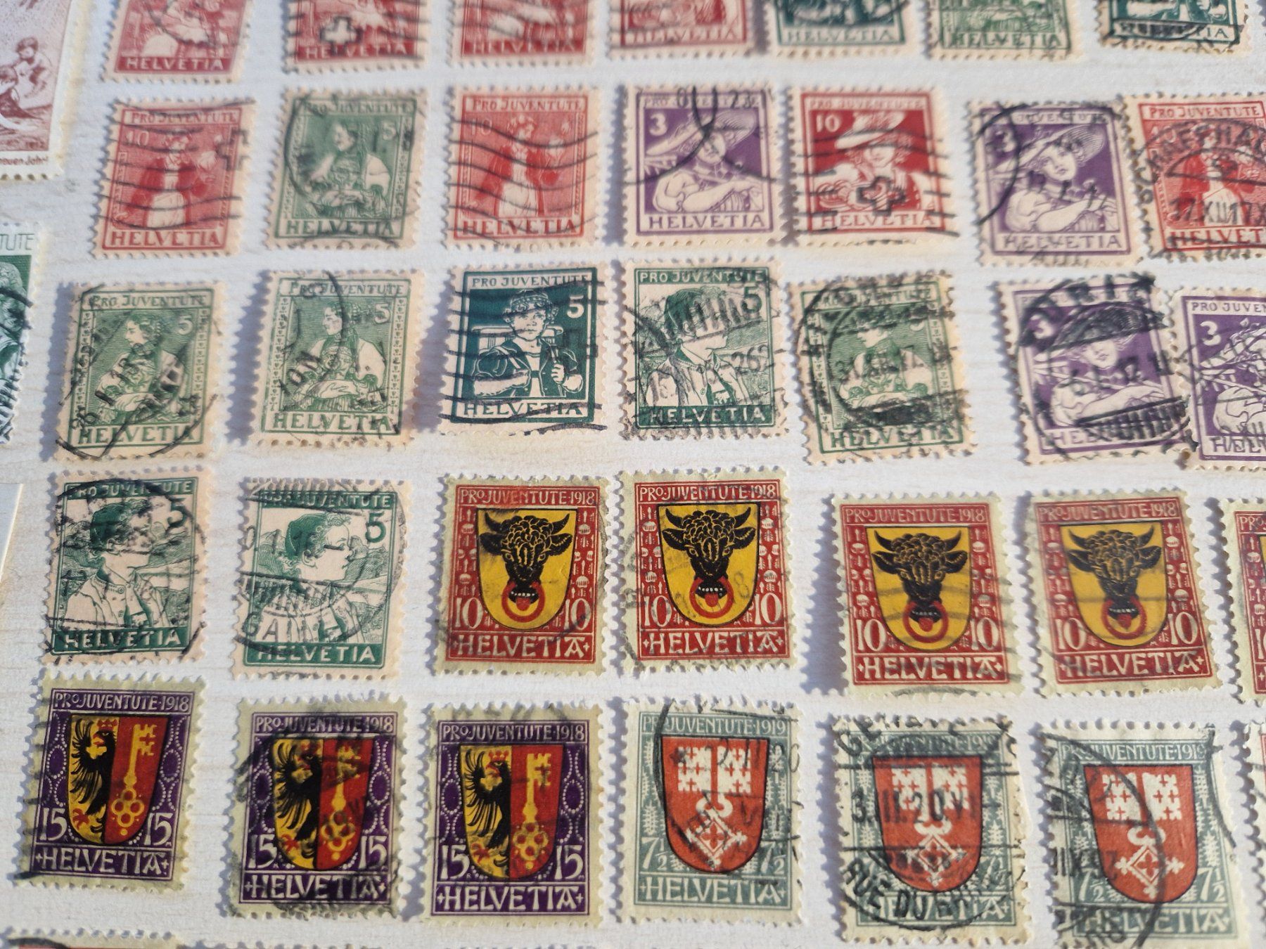 Tutti i francobolli: Posten PJ. Kat ca 2500.-, ab 1.- – Usato da Burgdorf venduto da Glossy01 4