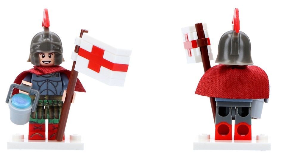 Lego Kit di costruzioni: LEGO Custom; Schutzpatron heiliger Florian & Feuerwehrmann – Nuovo e nell'imballaggio originale da Glattfelden venduto da Cassus90 4
