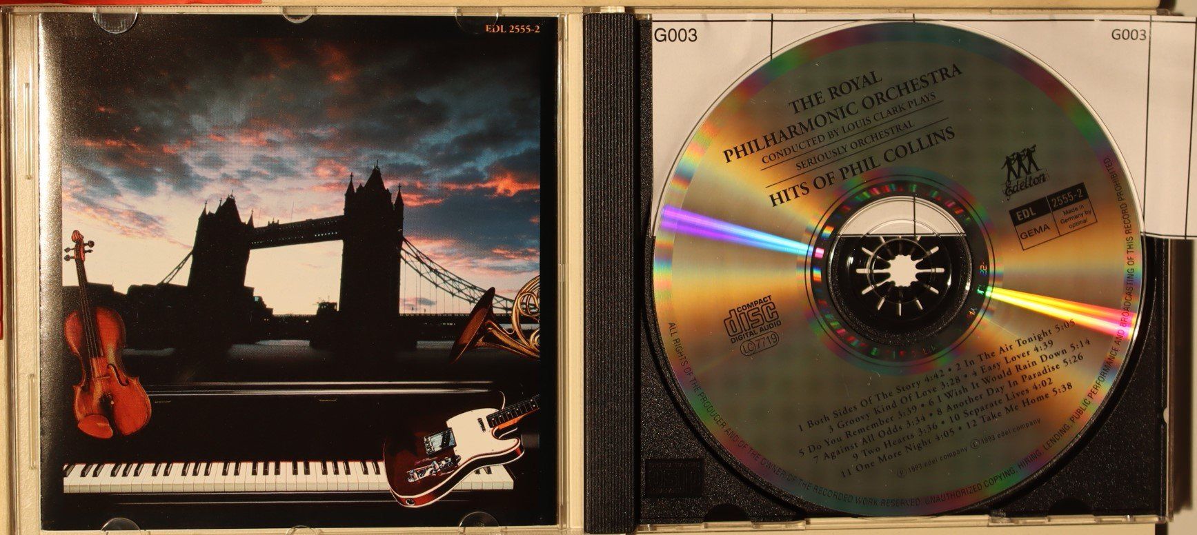 CDs: Phil Collins - The Royal Philharmonic Orchestra – D'occasion à Luzern par CONTENTI 2