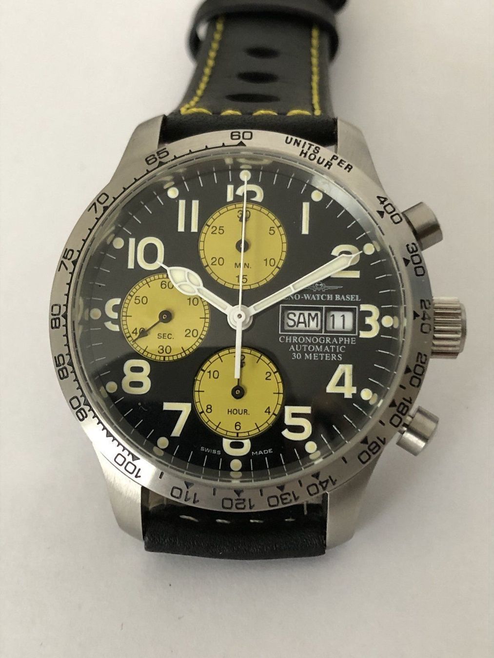 Zeno Orologi: NEU - Zeno Pilot Automatic Tachymeter – Nuovo (secondo la descrizione) da Olten venduto da young_marketer 1