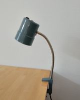 Vintage Tischlampe Werkstattlampe SIS zugeschrieben 60er