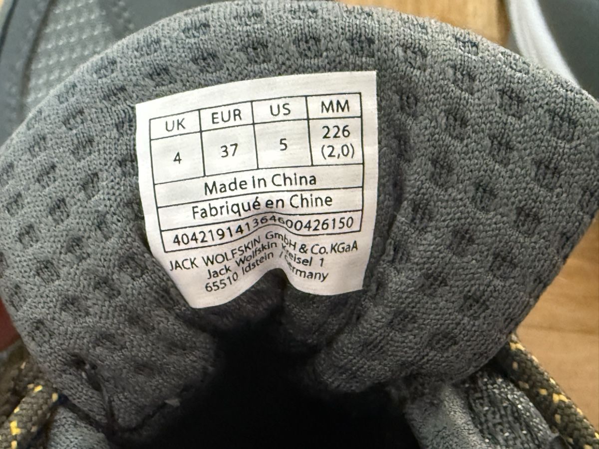 Jack Wolfskin Herrenschuhe: Jack Wolfskin Wanderschuhe Grösse 37 Neu – Neu und originalverpackt aus Basel von bup_68zp 4