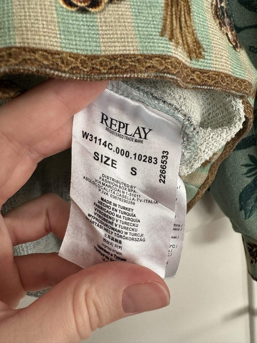 Replay Maglioni & Felpe: Replay Sweatshirt Peacock Pattern, Size S – Nuovo (secondo la descrizione) da Langnau am Albis venduto da vitaklimova 2