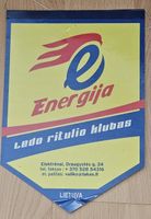 Wimpel Energija Eishockeyklub Litauen guter Zustand