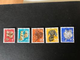 1965, Pro Juventute J210 - J214 / ET