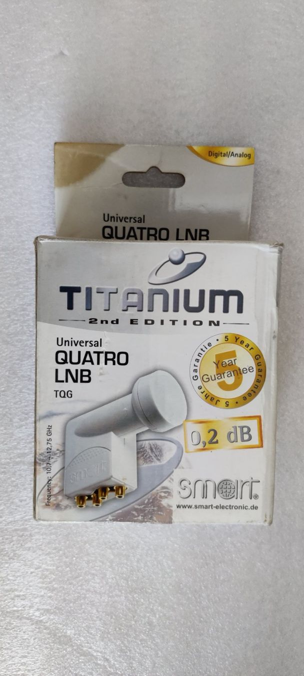 Funktechnik: Smart Titanium Edition  Universal Quatro 0.2 dB LNB – Neu (gemäss Beschreibung) aus Zürich von sendbad