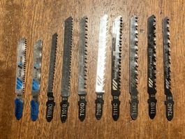 Stichsägeblätter 10x NEU