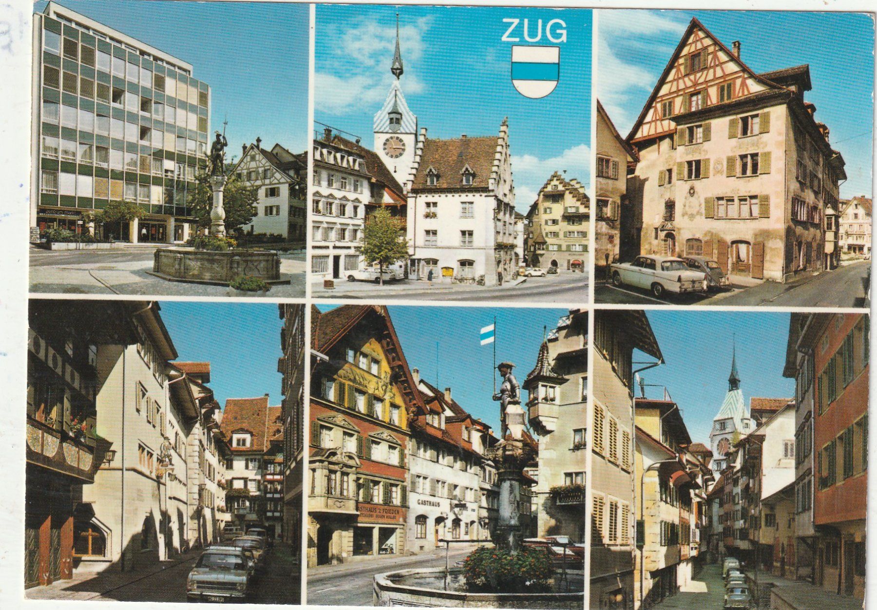 Cartoline postali: Zug  MBK – Usato da Lumbrein venduto da made02