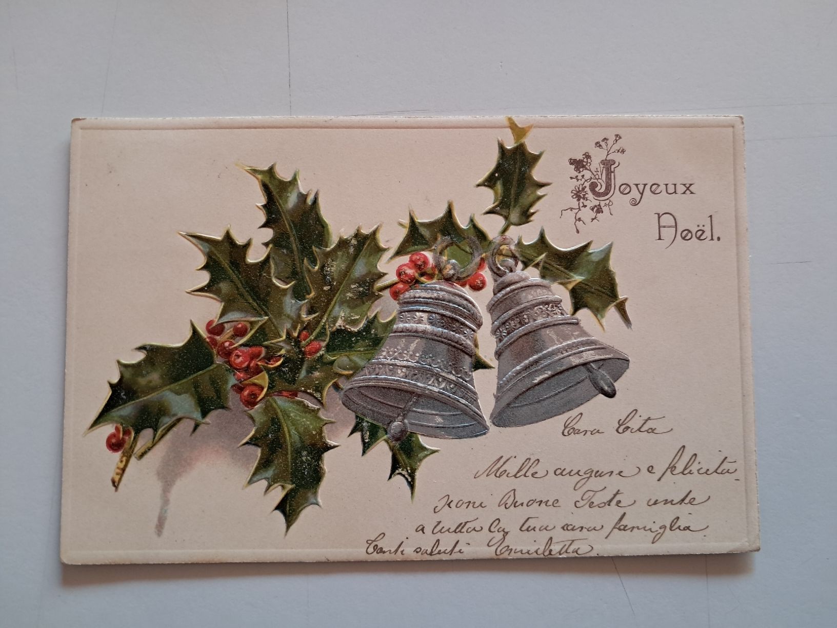 Cartoline postali: festoso Natale – Usato da Gorduno venduto da ema_7yhp