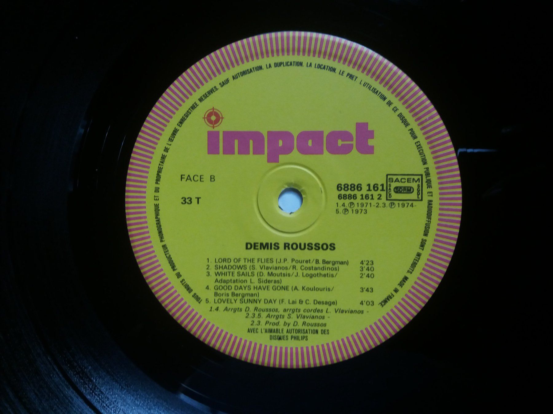 Dischi in vinile: LP (Demis Roussos) – Usato da Meyrin venduto da toutatis 3