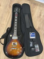 Harley Benton SC-550 II Faded Tobaccoflame Neuwertig mit Bag