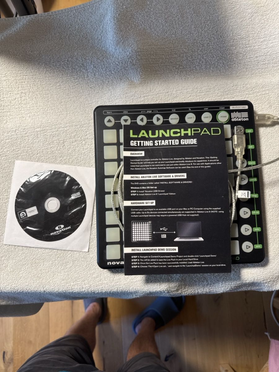 Sistema di controllo: Novation Launchpad M-Audio MIDI Controller wie neu inkl. CD  – Usato da Solothurn venduto da Jaess 2