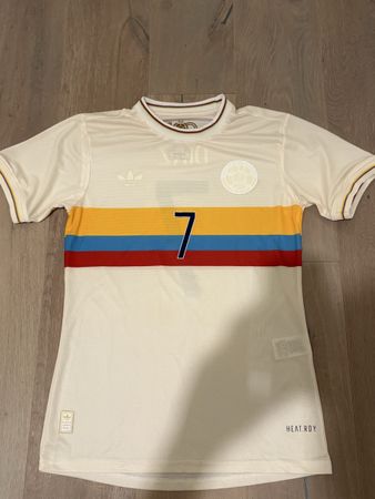 Fussballtrikot Adidas Kolumbien Grösse L 100 Jahre
