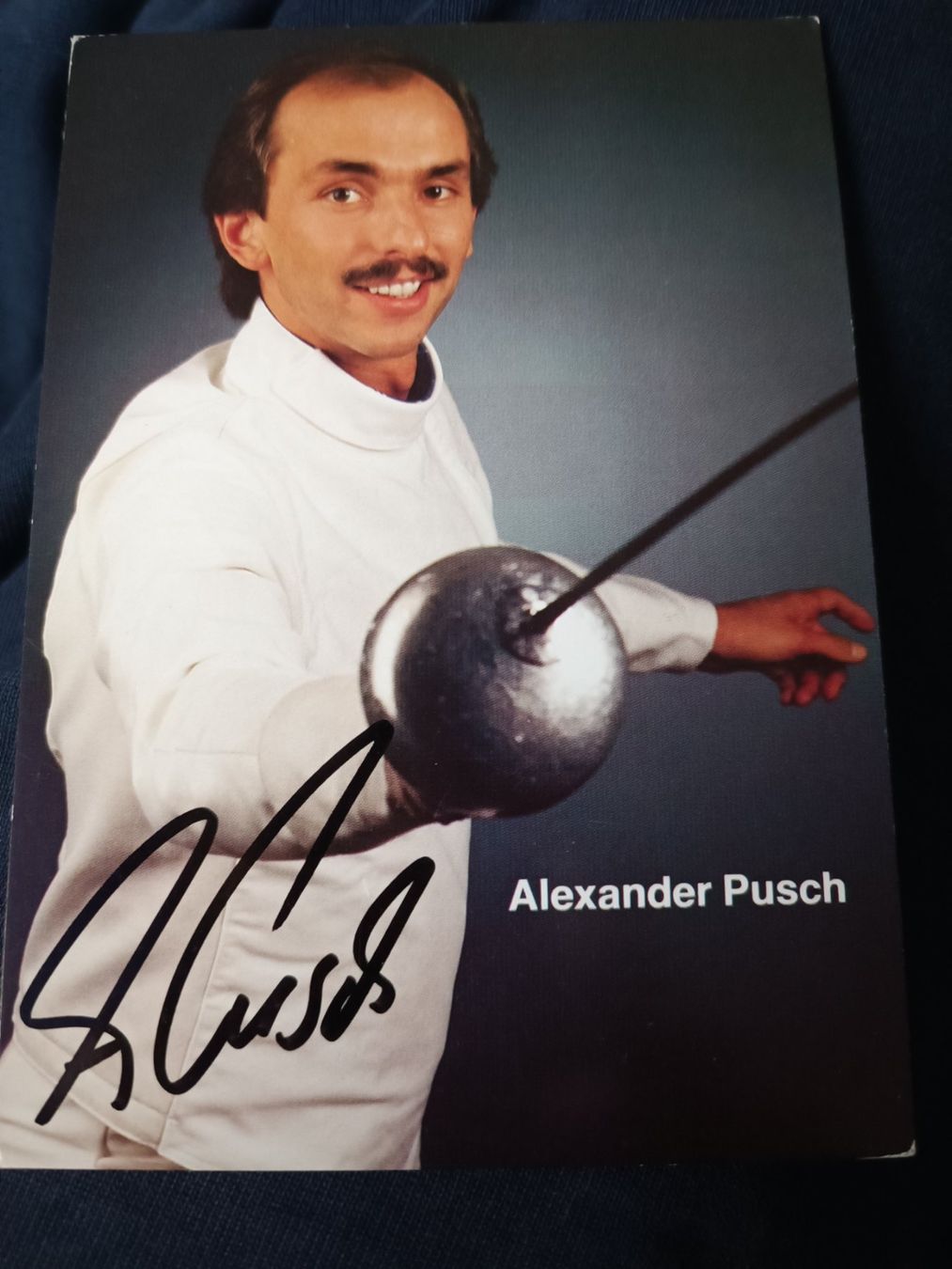Autografi: Alexander Punsch - Olympia Gold – Usato da Menziken venduto da Artographs