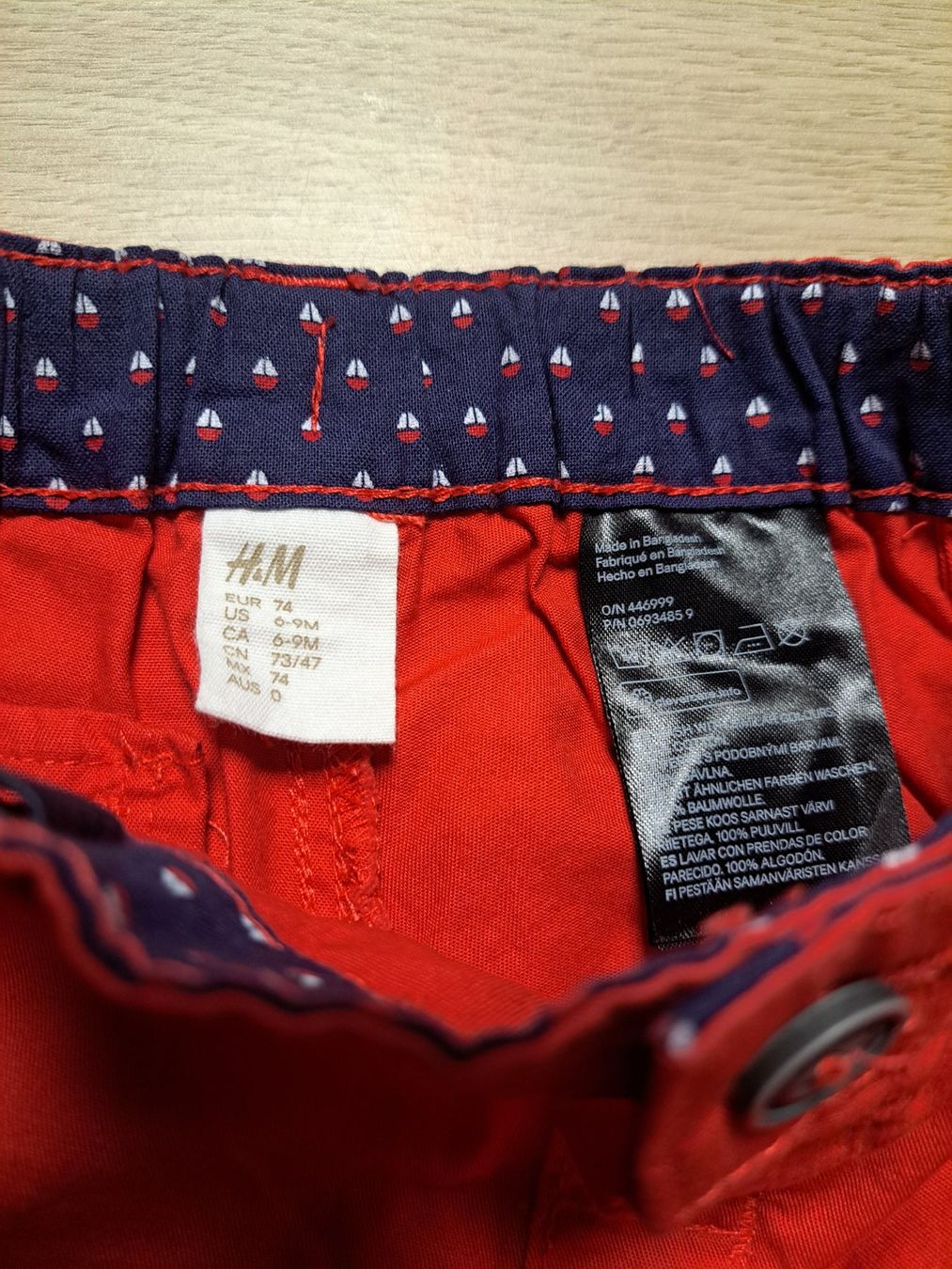 H&M Pantaloni: Short bébé taille 74 – Usato da Marly venduto da Mumu1723 2