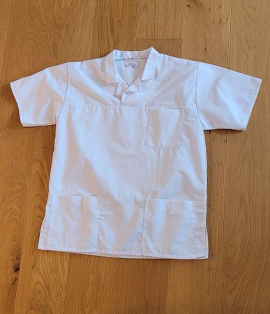 Leiber Clean Dress Gr.S weiss/Konditorenbluse
