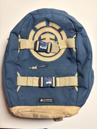 Element Backpack - Blue and Beige - Like New Condition