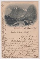 Alte Postkarte von Grindelwald