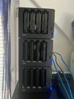 Synology DS 412+ mit je 4 Stück 2 TB Platten