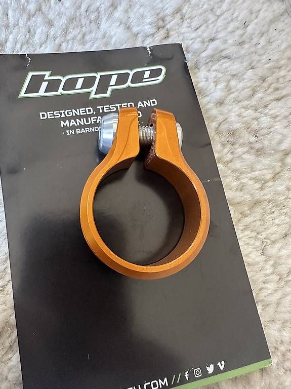 Pezzi di ricambio: Hope Sattelklemme 34.9 Orange  – Usato da Wollerau venduto da Porscheteil 3