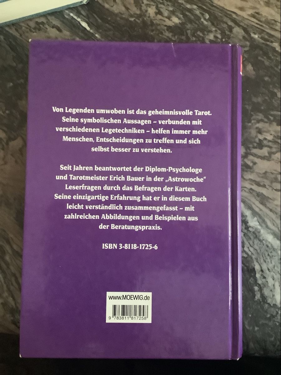 Bücher: Poker mit dem Unbewussten, Schicksalsdeutung mit Tarot – Gebraucht aus Zürich von Albatros57 3