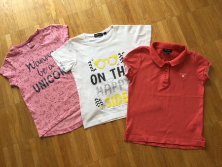 Mädchen T-Shirt Set Gr. 110