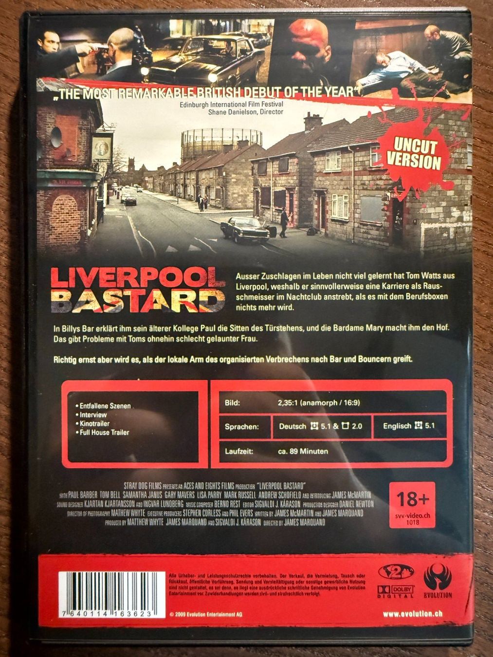 Tutti i DVDs: Liverpool Bastard (2006) – Usato da Zürich venduto da FilmFreunde 1