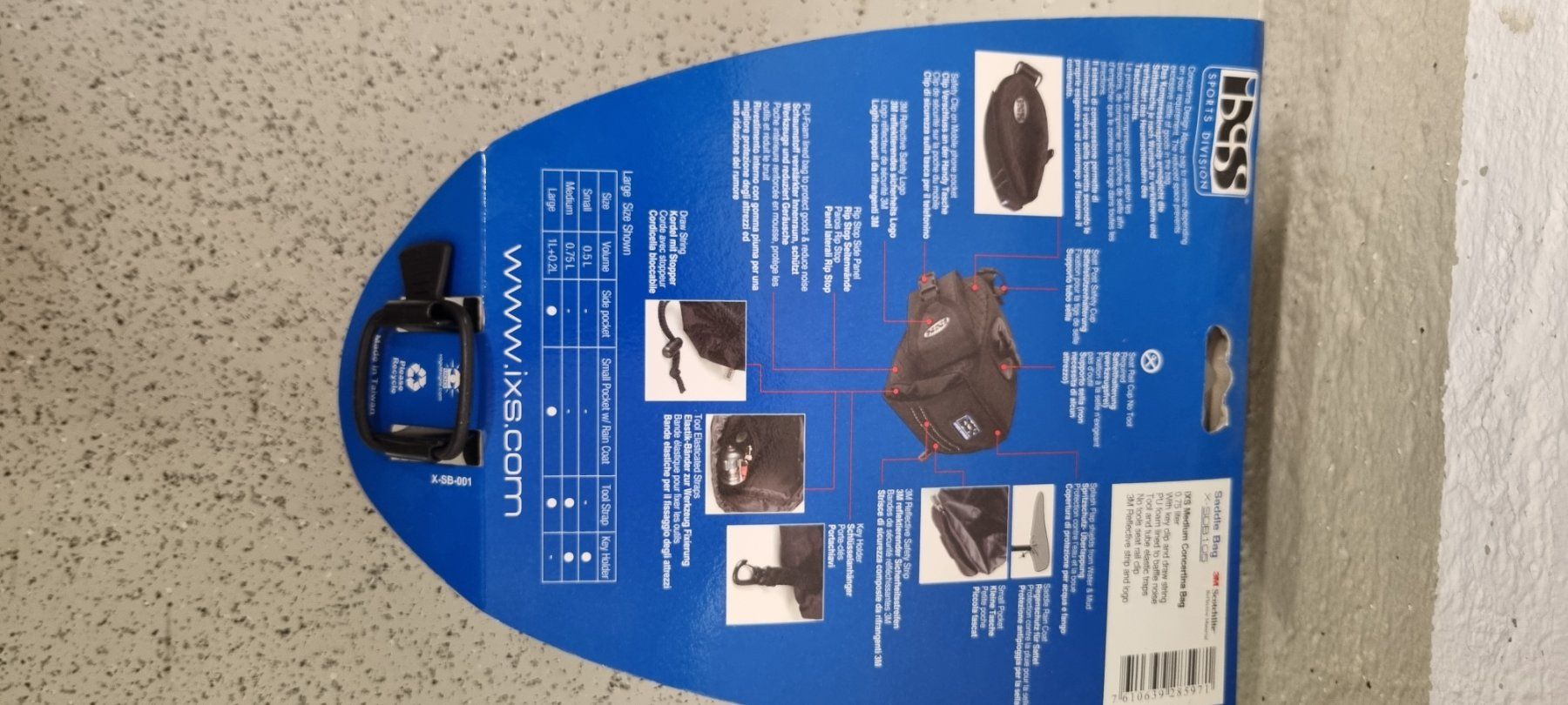 IXS Borse: IXS Satteltasche grosse M – Nuovo e nell'imballaggio originale da Zürich venduto da emi_rp8k 1