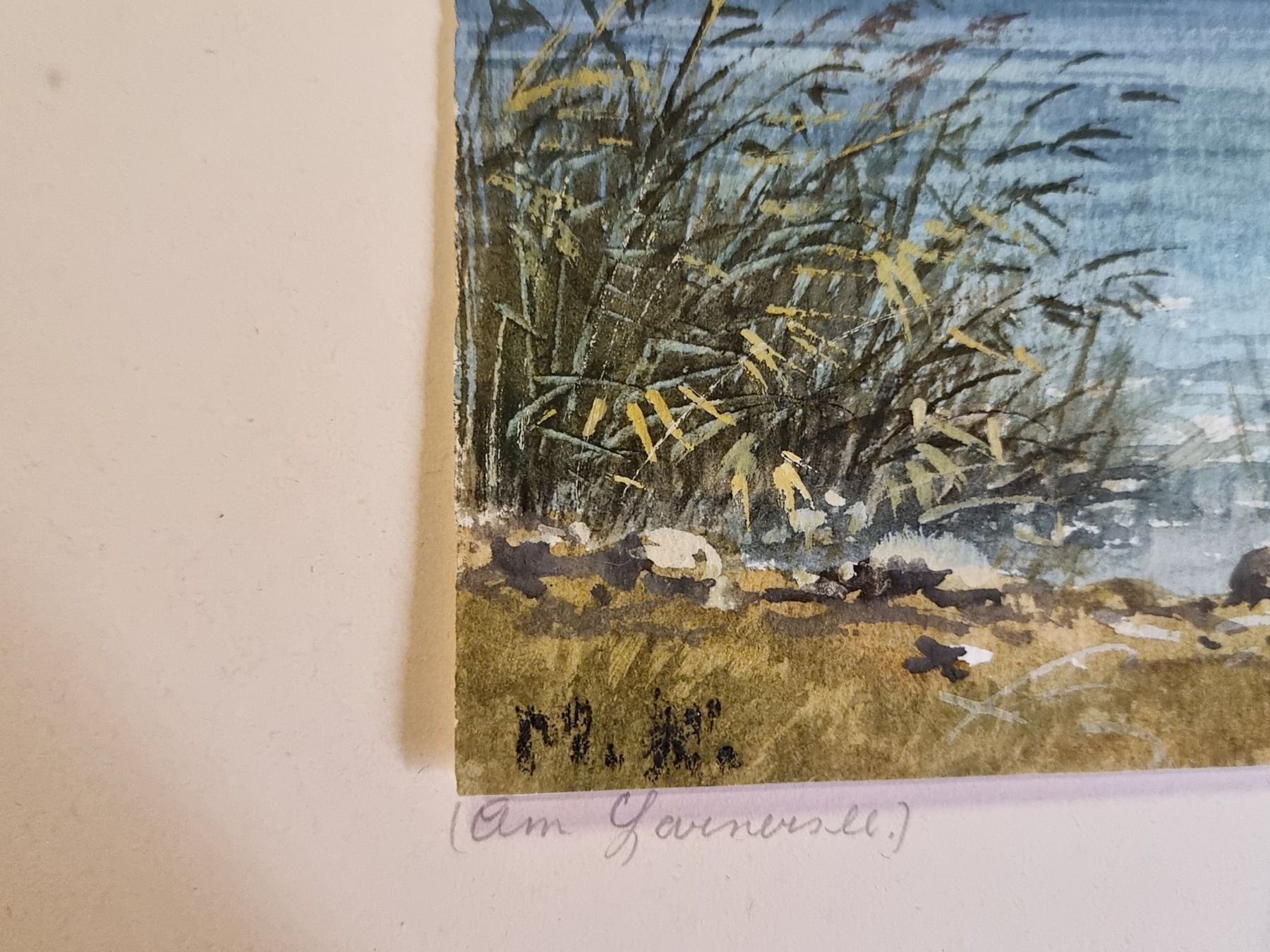 Dipinti: Aquarell  M.K Sarnersee TOP – Usato da Trachslau venduto da post35 3